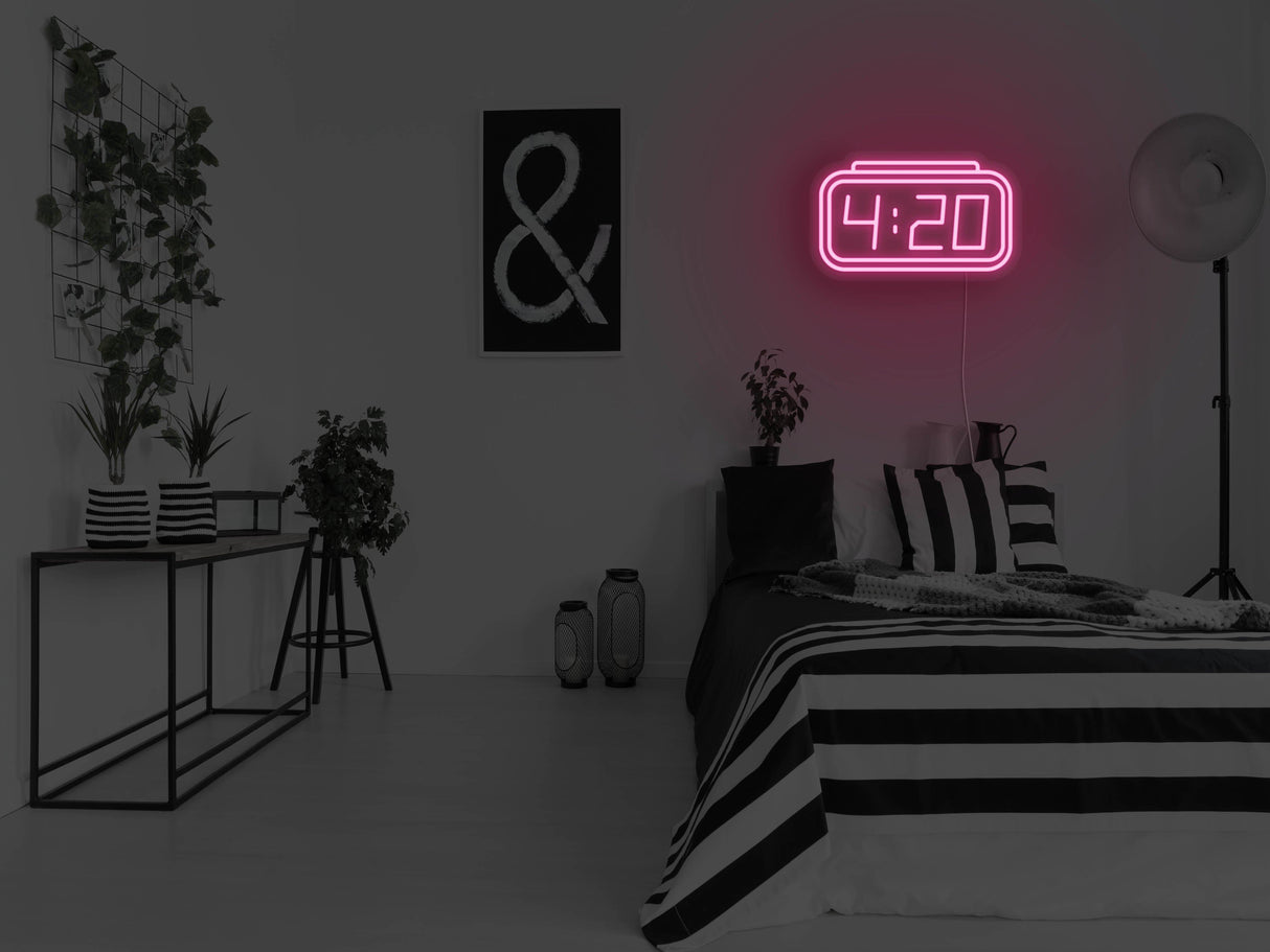 4:20 LED Neon Sign