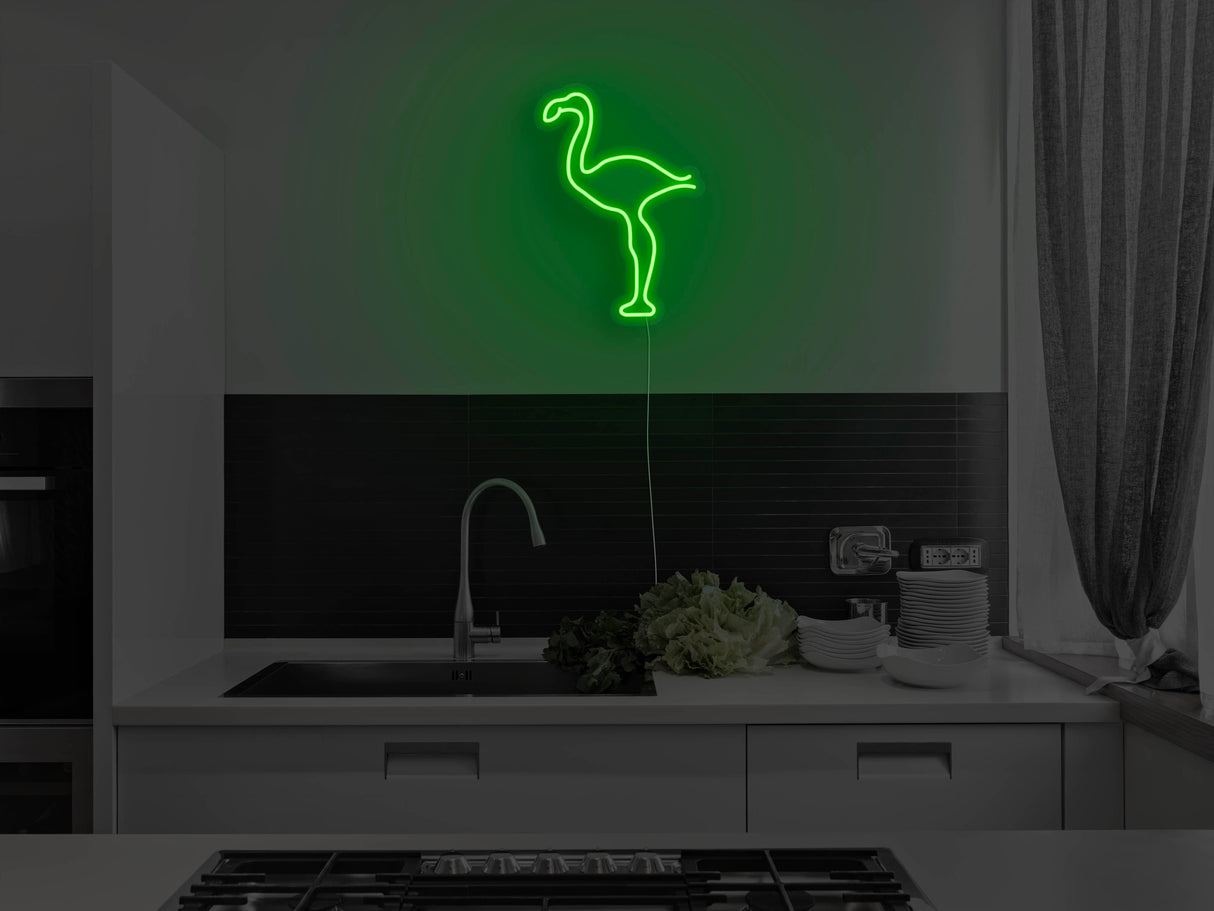 Flamingo Liquid Neon Sign