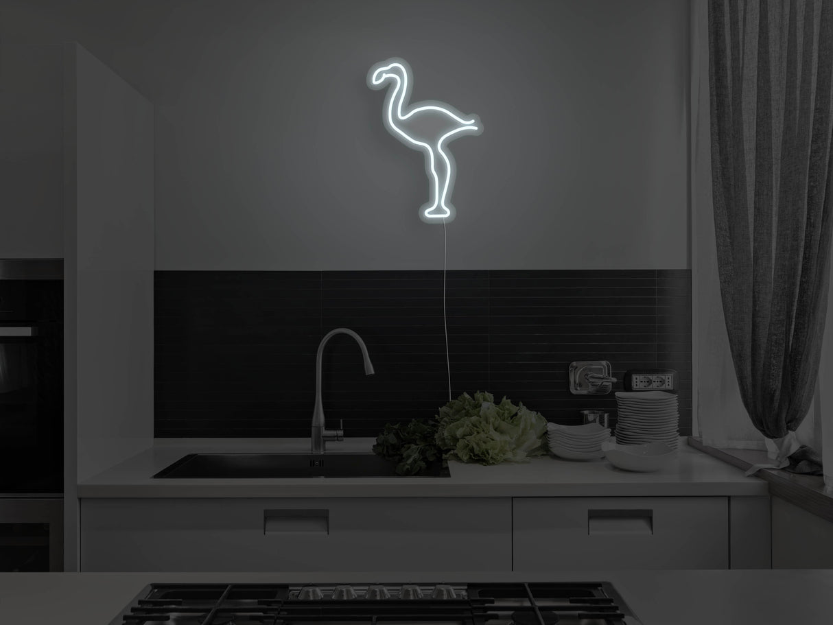 Flamingo Liquid Neon Sign