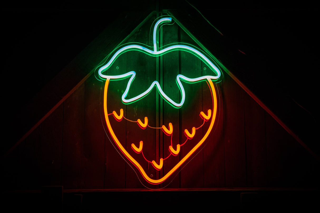 Strawberry LED Neon Signs