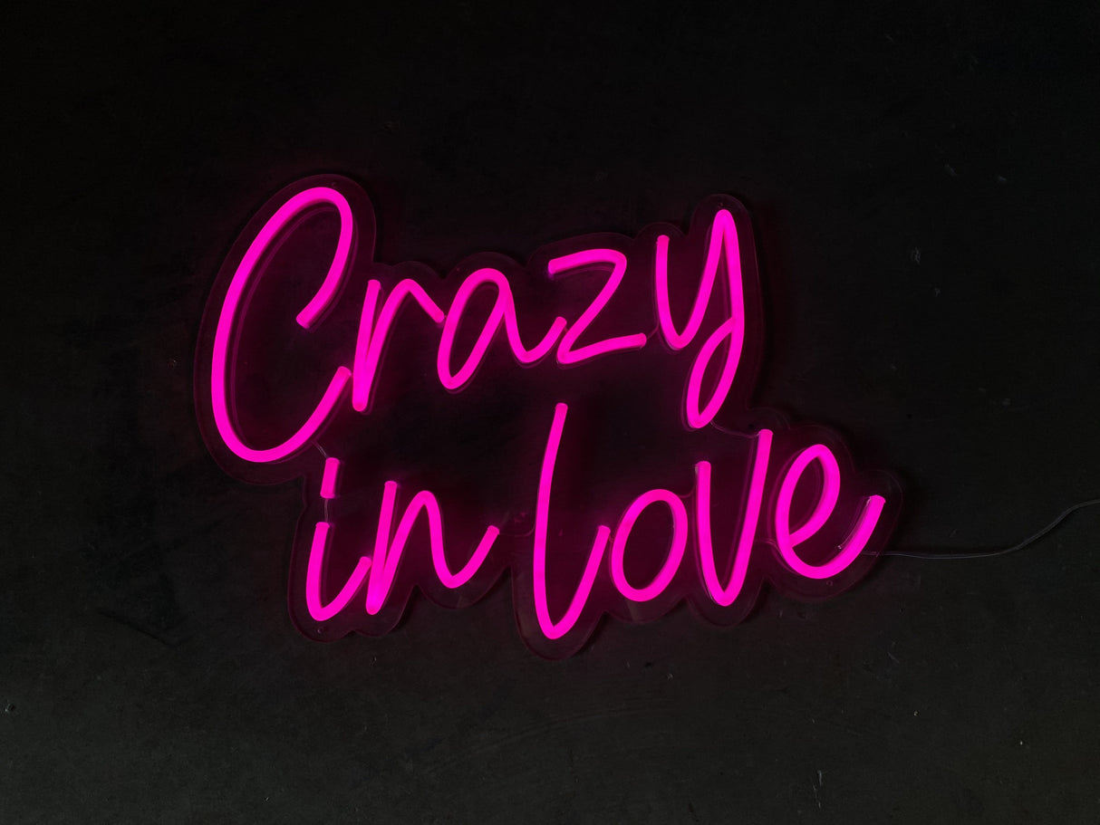 Crazy In Love LED Neon Sign