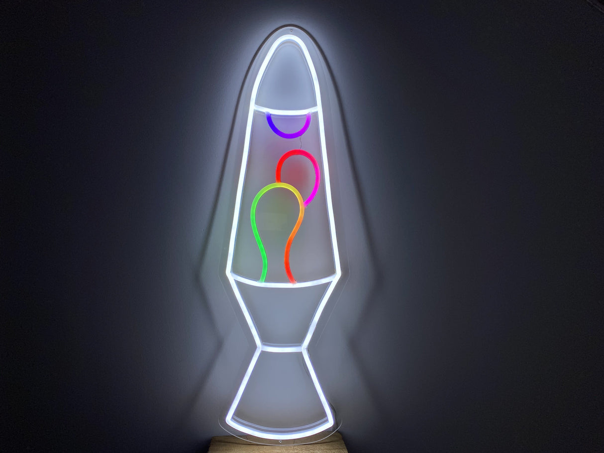 Lava Lamp color changing animated LED Neon Sign