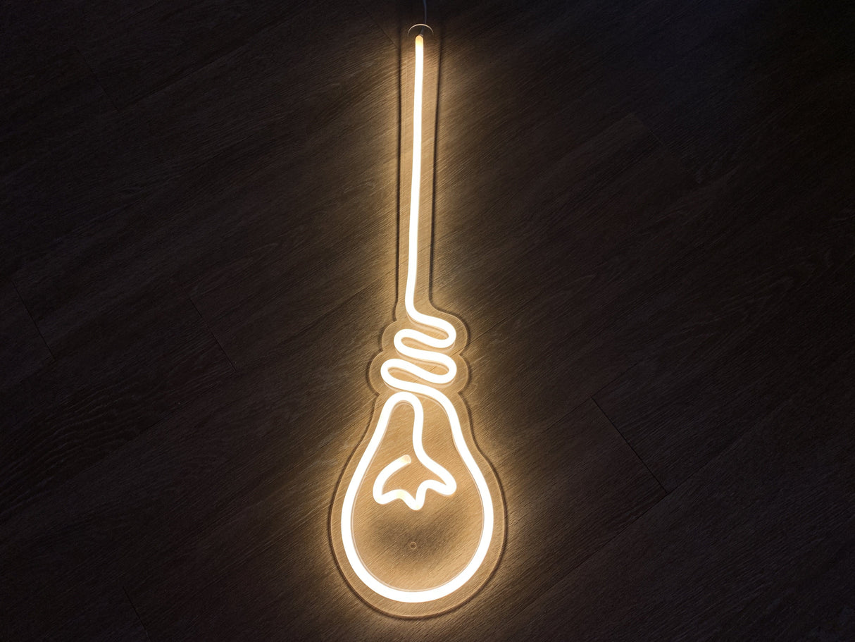 Lightbulb LED Neon Sign