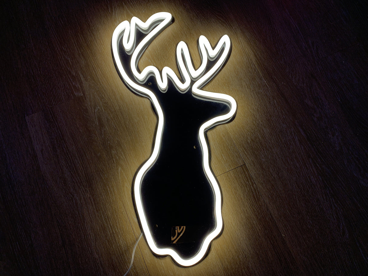Deer Head LED Neon Sign