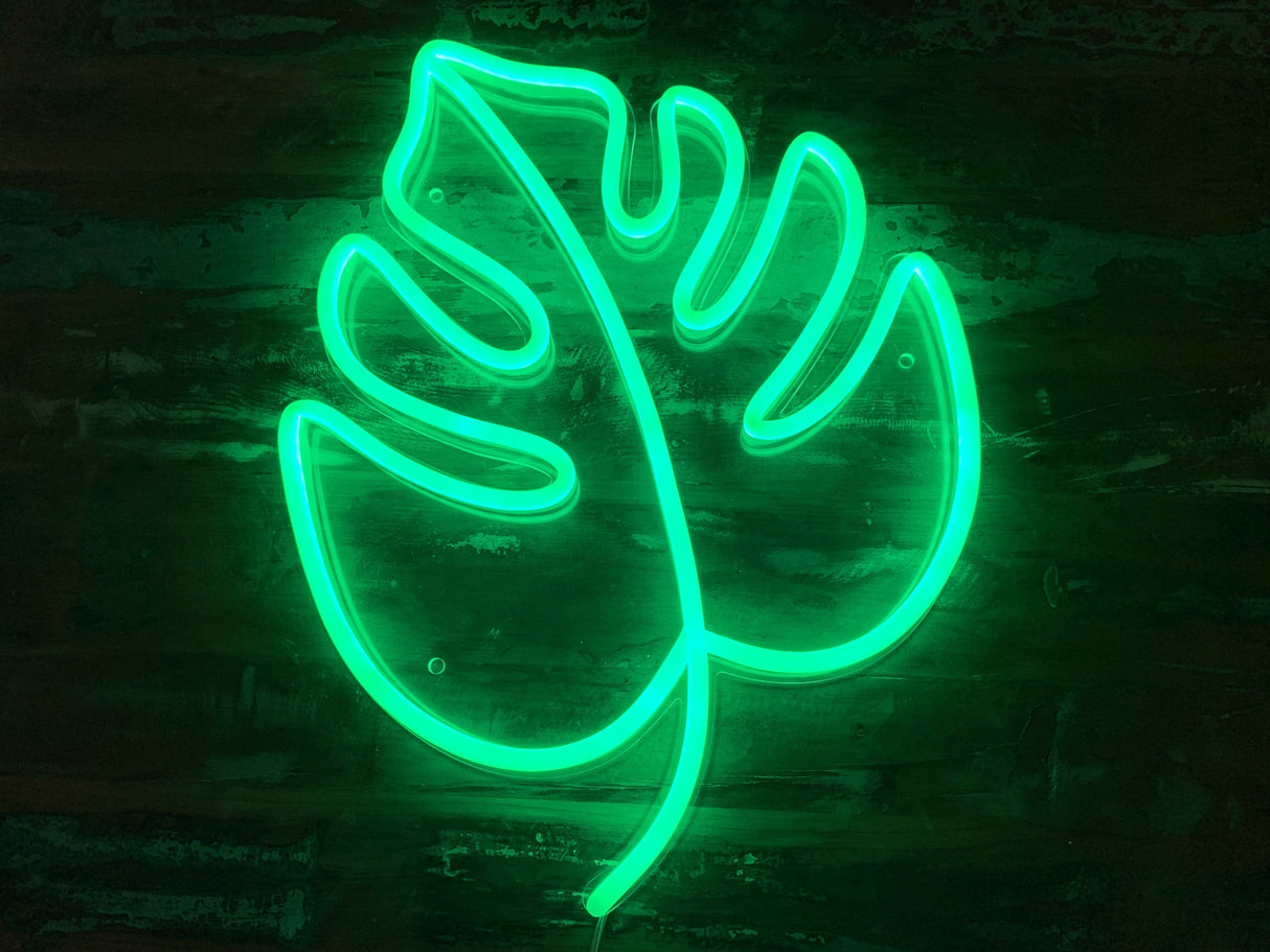Tropical Leaf LED Neon Sign