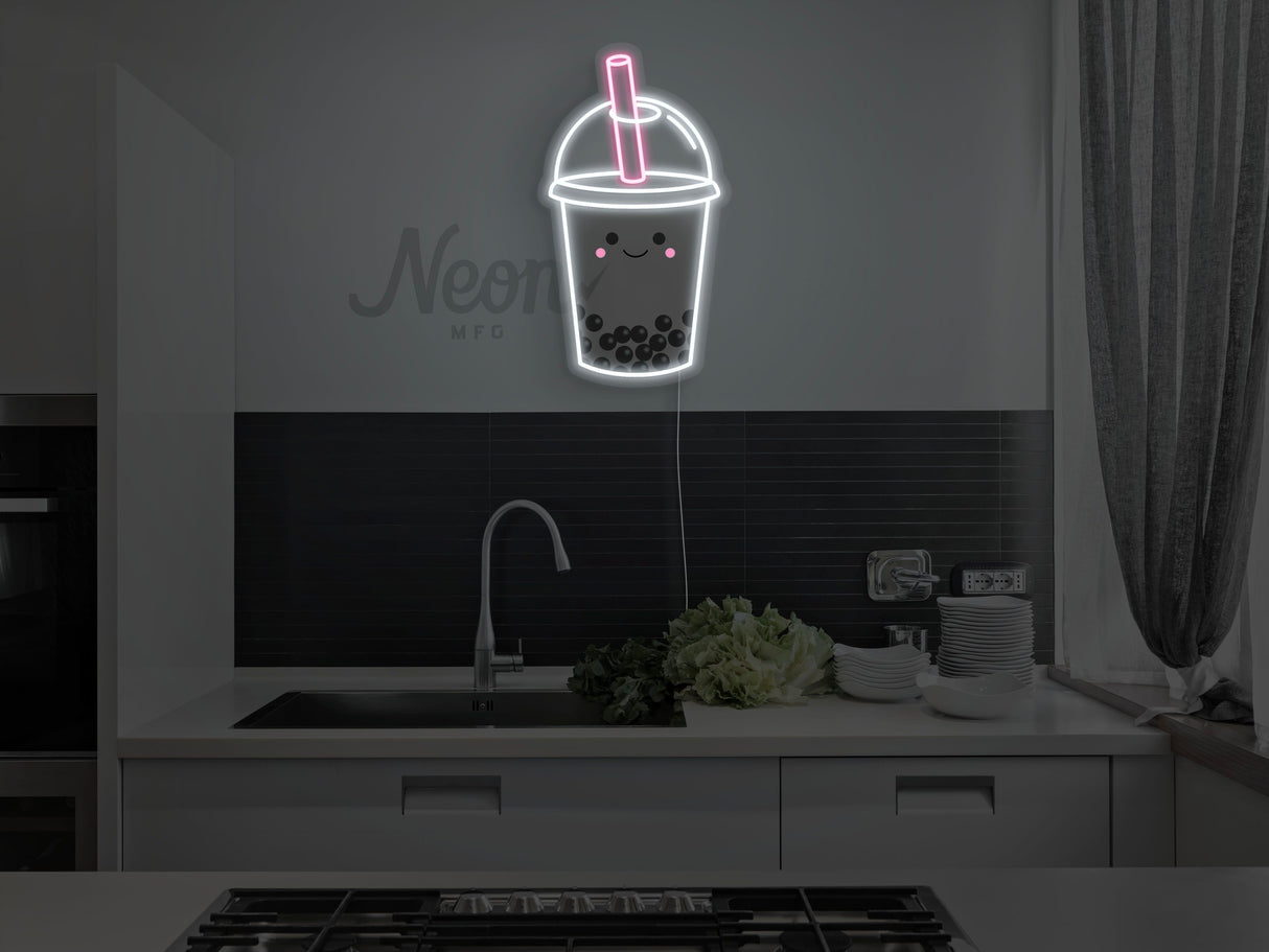 Bubble Tea LED Neon Sign