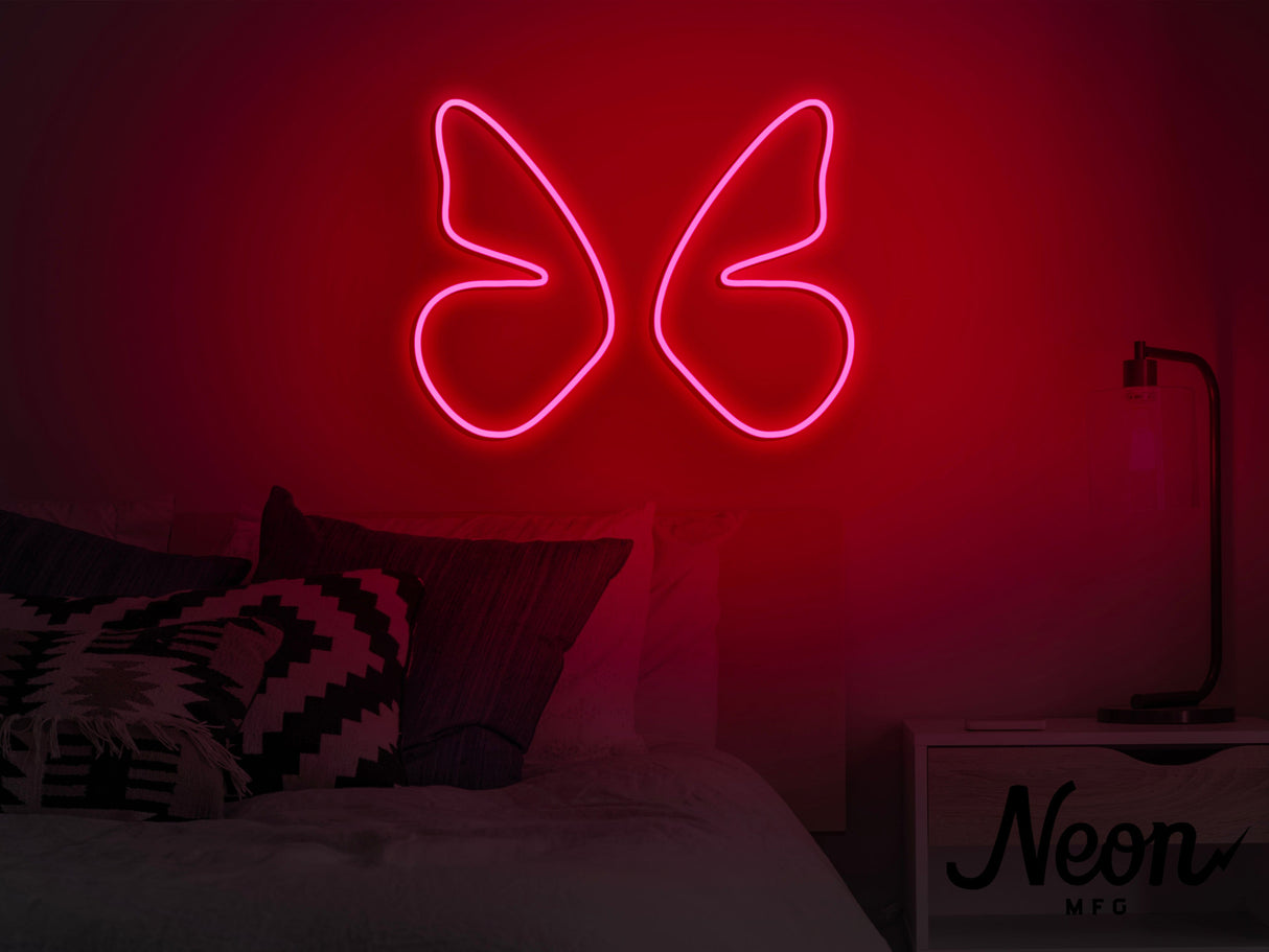 Butterfly Liquid Neon Sign