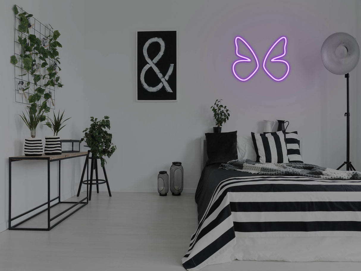Butterfly Liquid Neon Sign