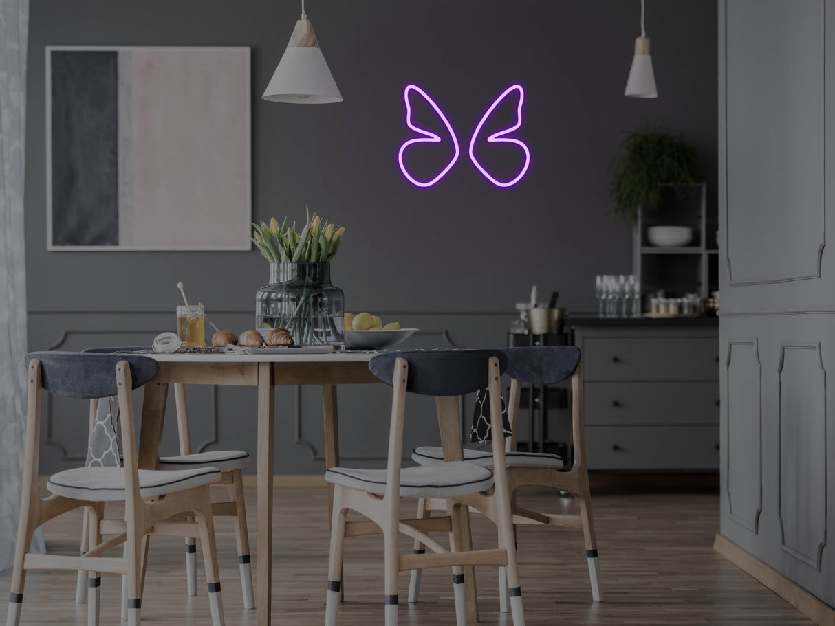 Butterfly Liquid Neon Sign