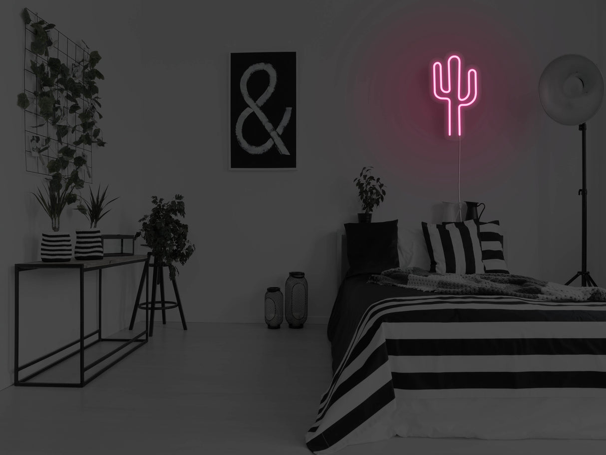 Cactus Liquid Neon Sign