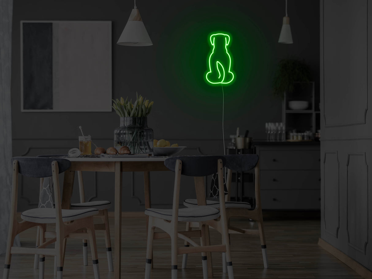 Dog Liquid Neon Sign