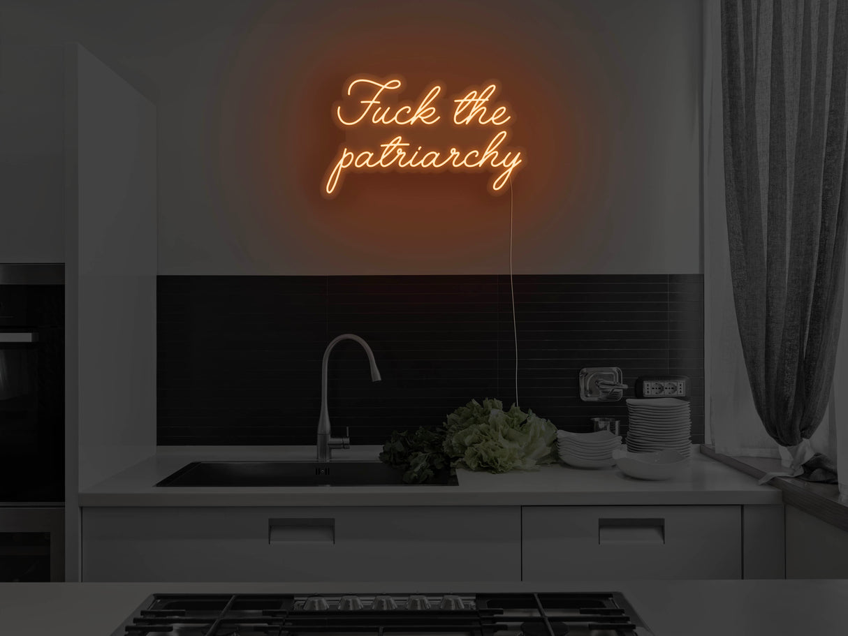 Fuck The Patriarchy LED Neon Sign