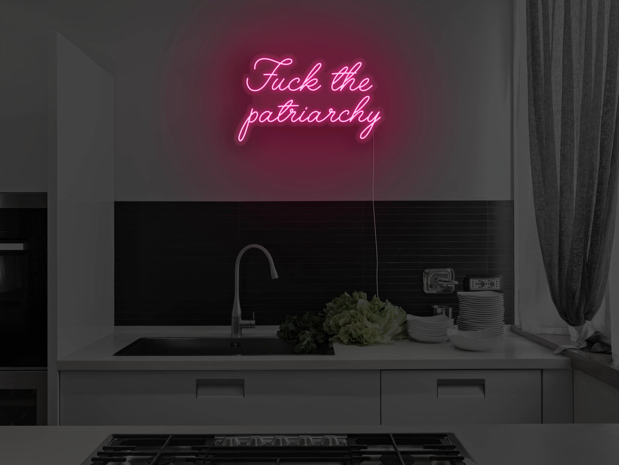 Fuck The Patriarchy LED Neon Sign