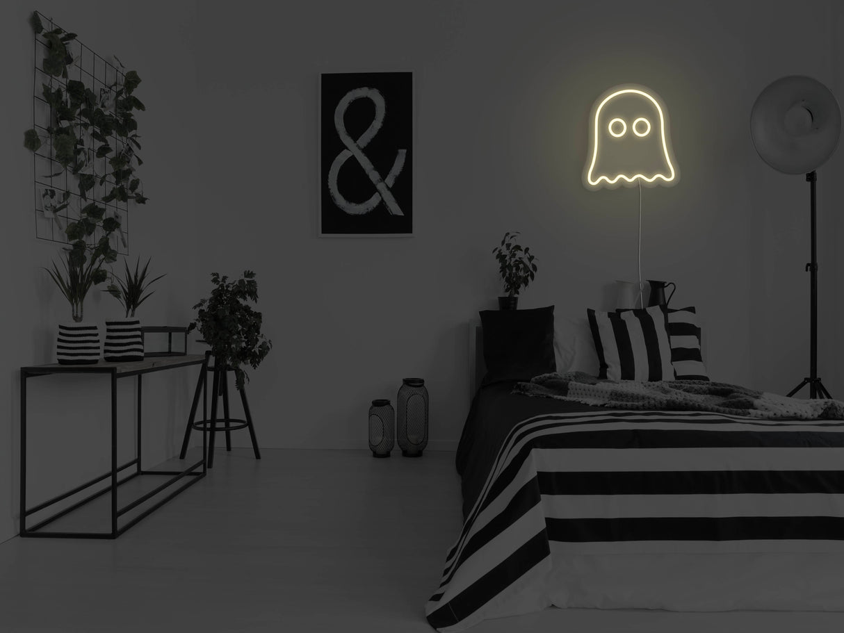 Ghost Liquid Neon Sign