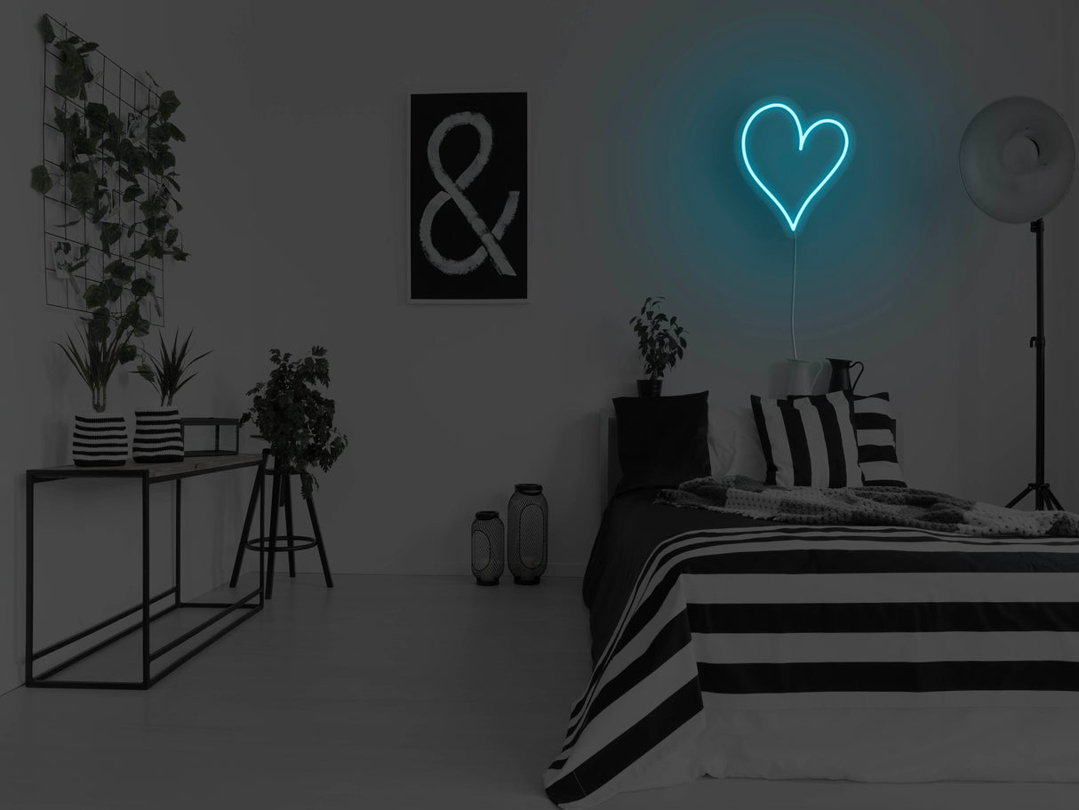 Heart Liquid Neon Sign