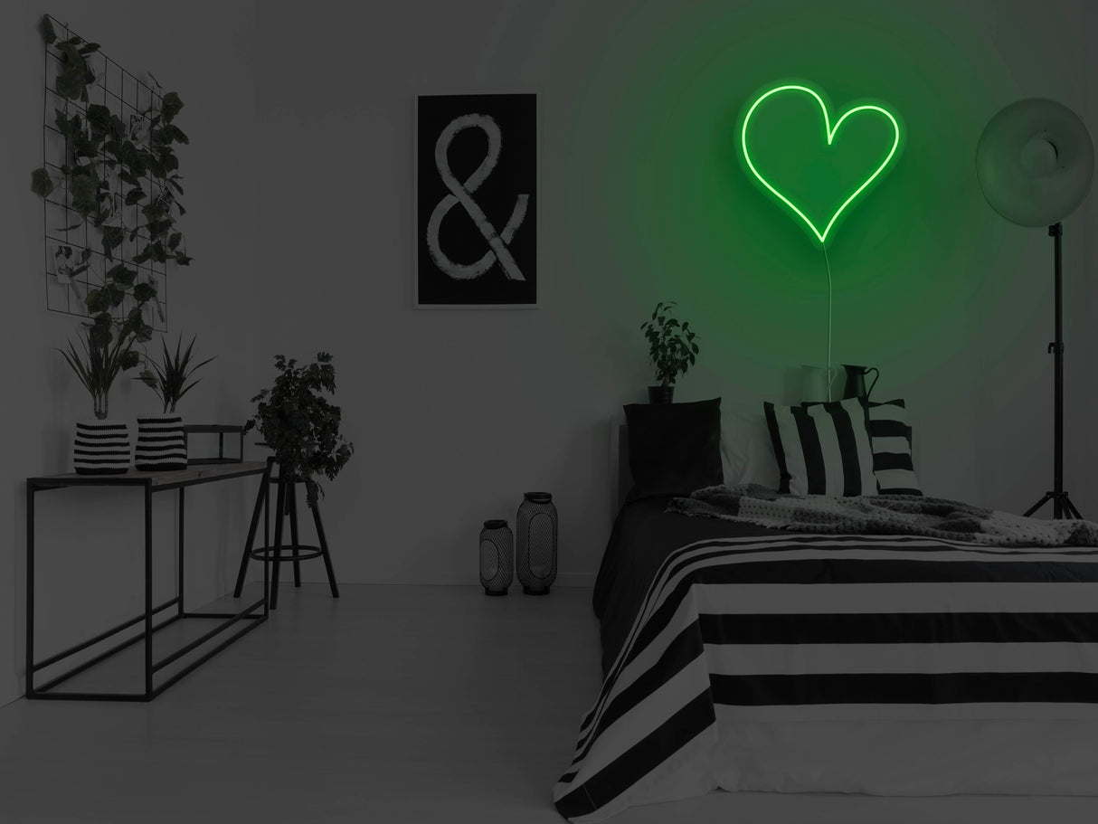 Classic Heart LED Neon Sign