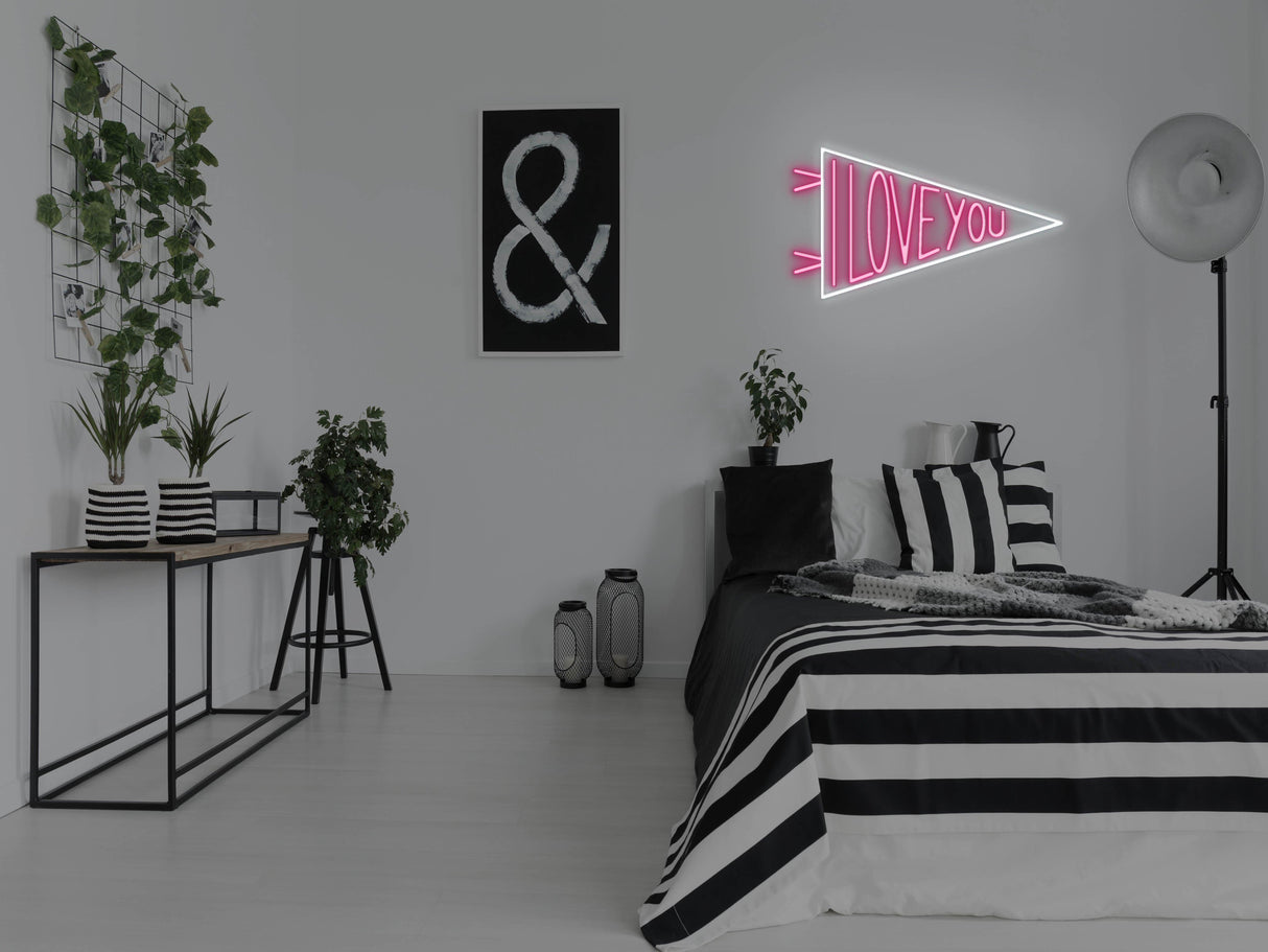 I Love You LED Neon Sign
