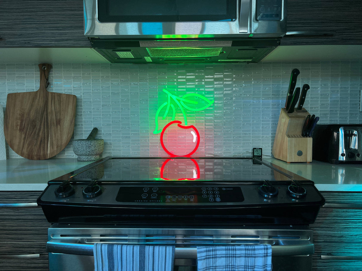 Cherry Liquid Neon Sign