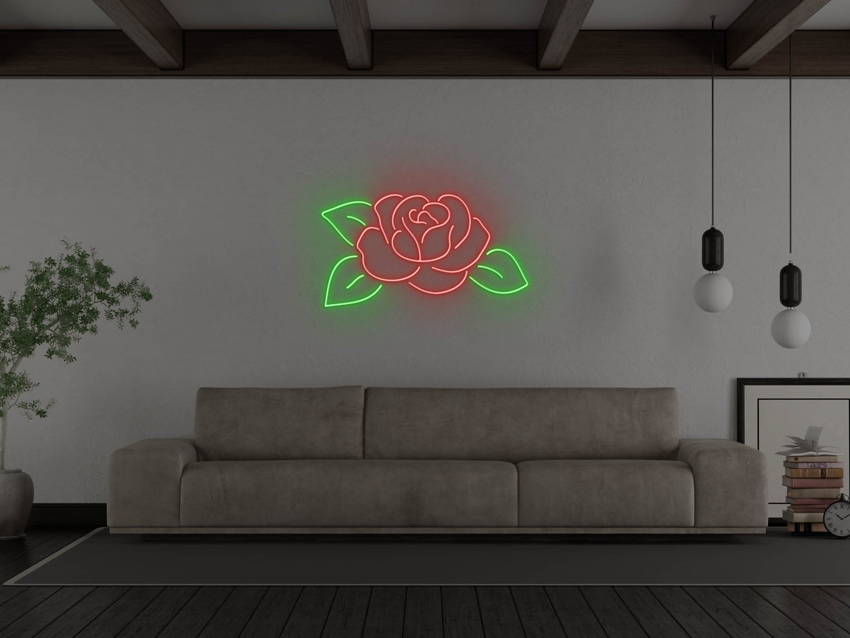 Rose LED Neon Sign