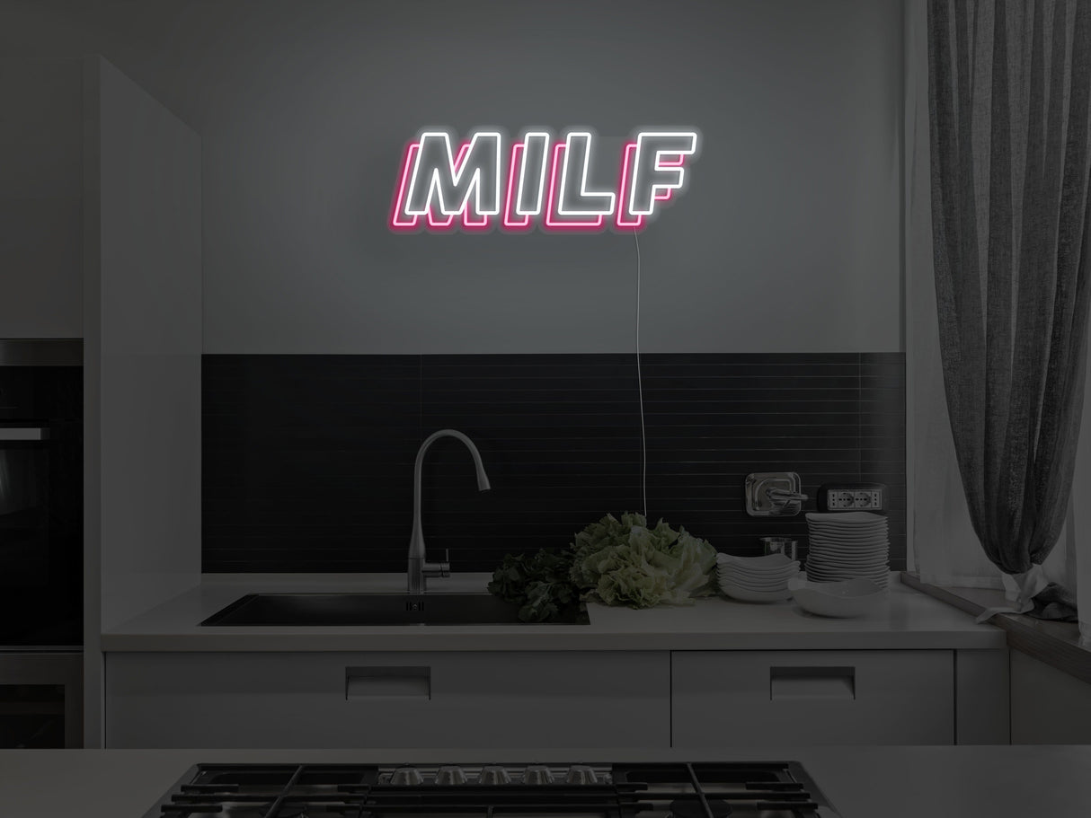 MILF LED Neon Sign