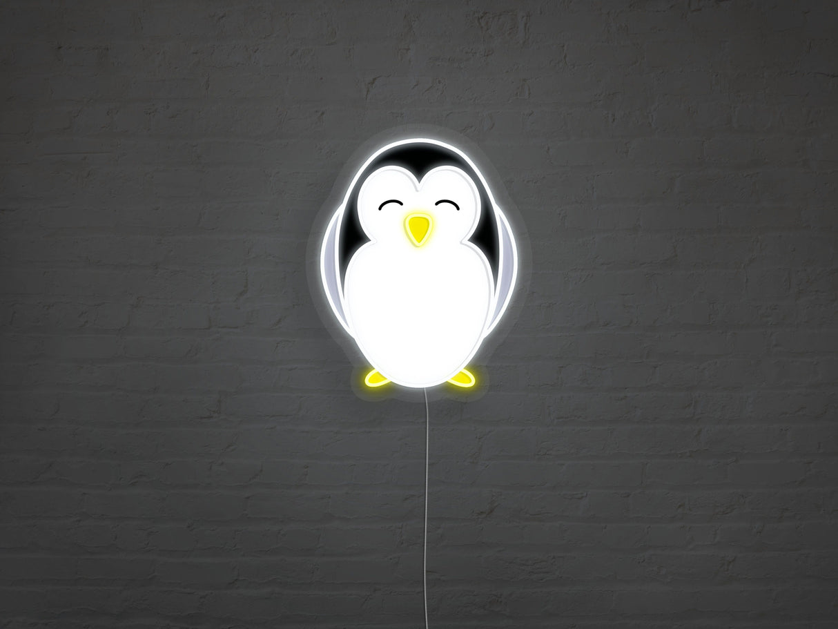 Penguin LED Neon Sign