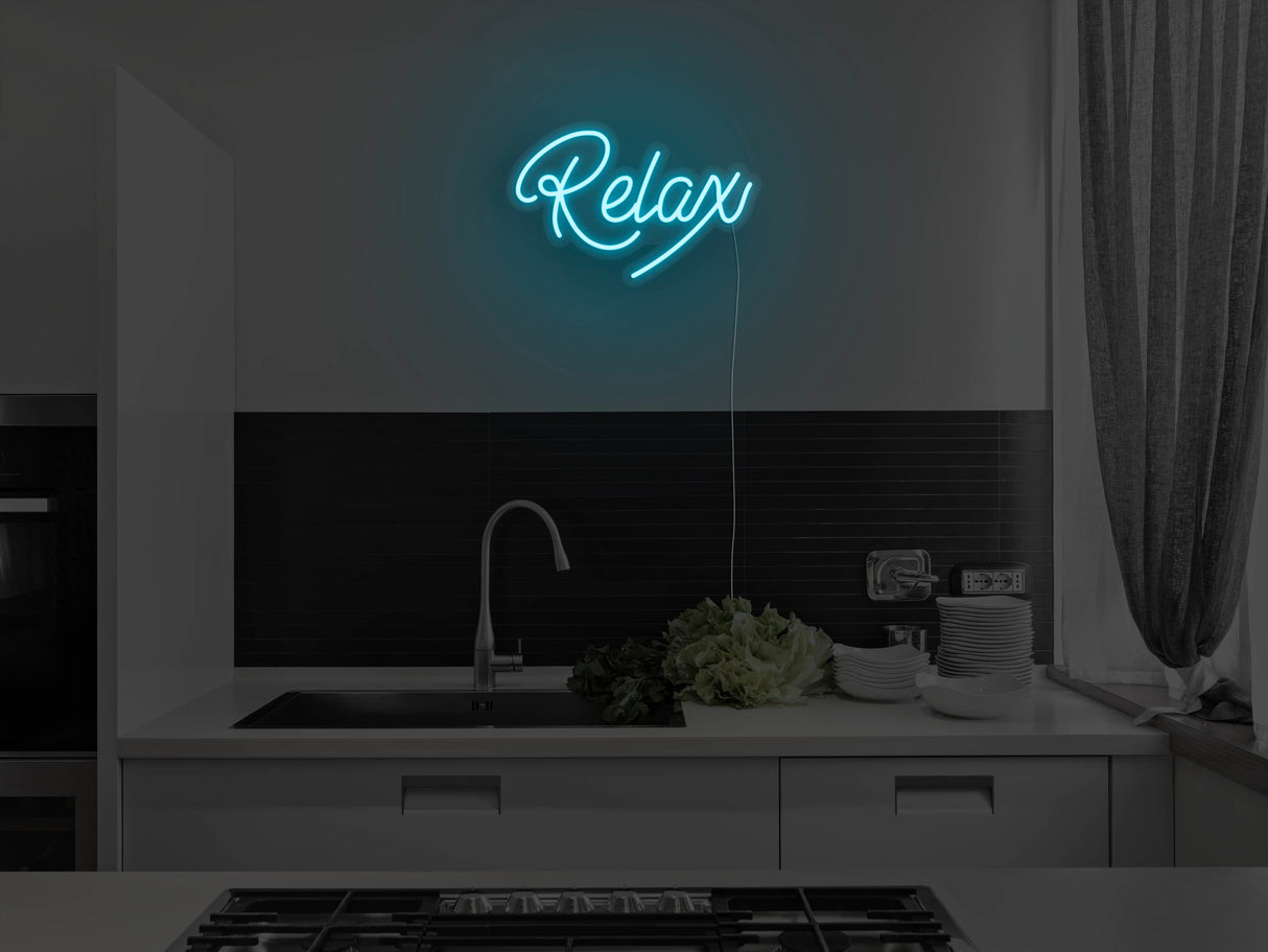 Relax LED Neon Sign