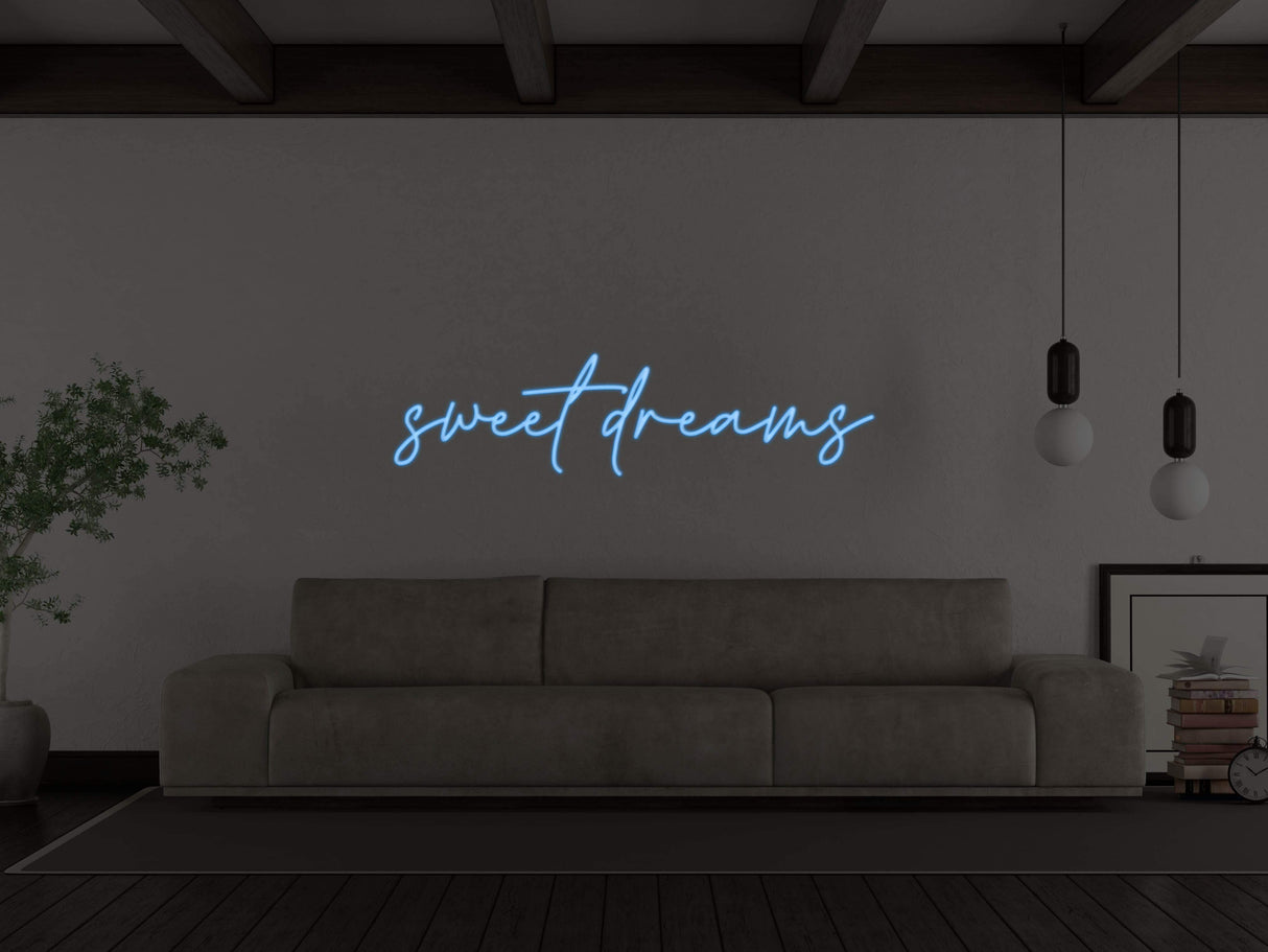 Sweet Dreams Liquid Neon Sign