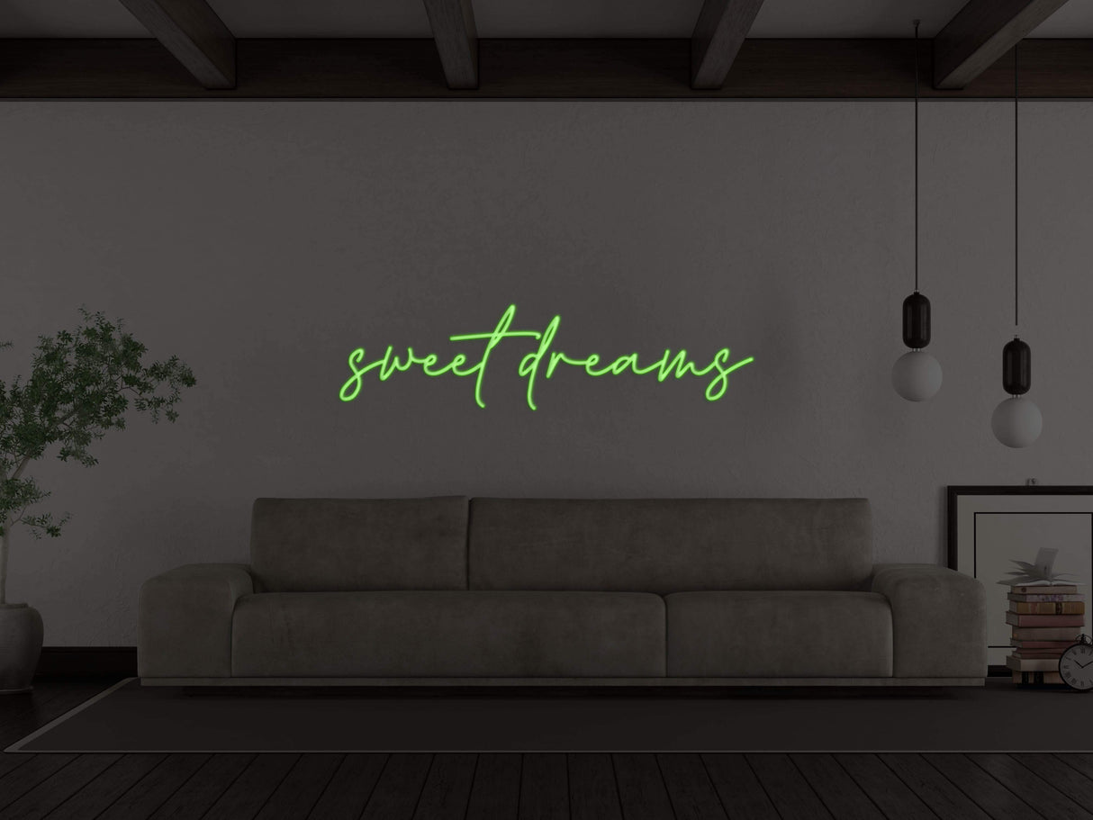 Sweet Dreams Liquid Neon Sign
