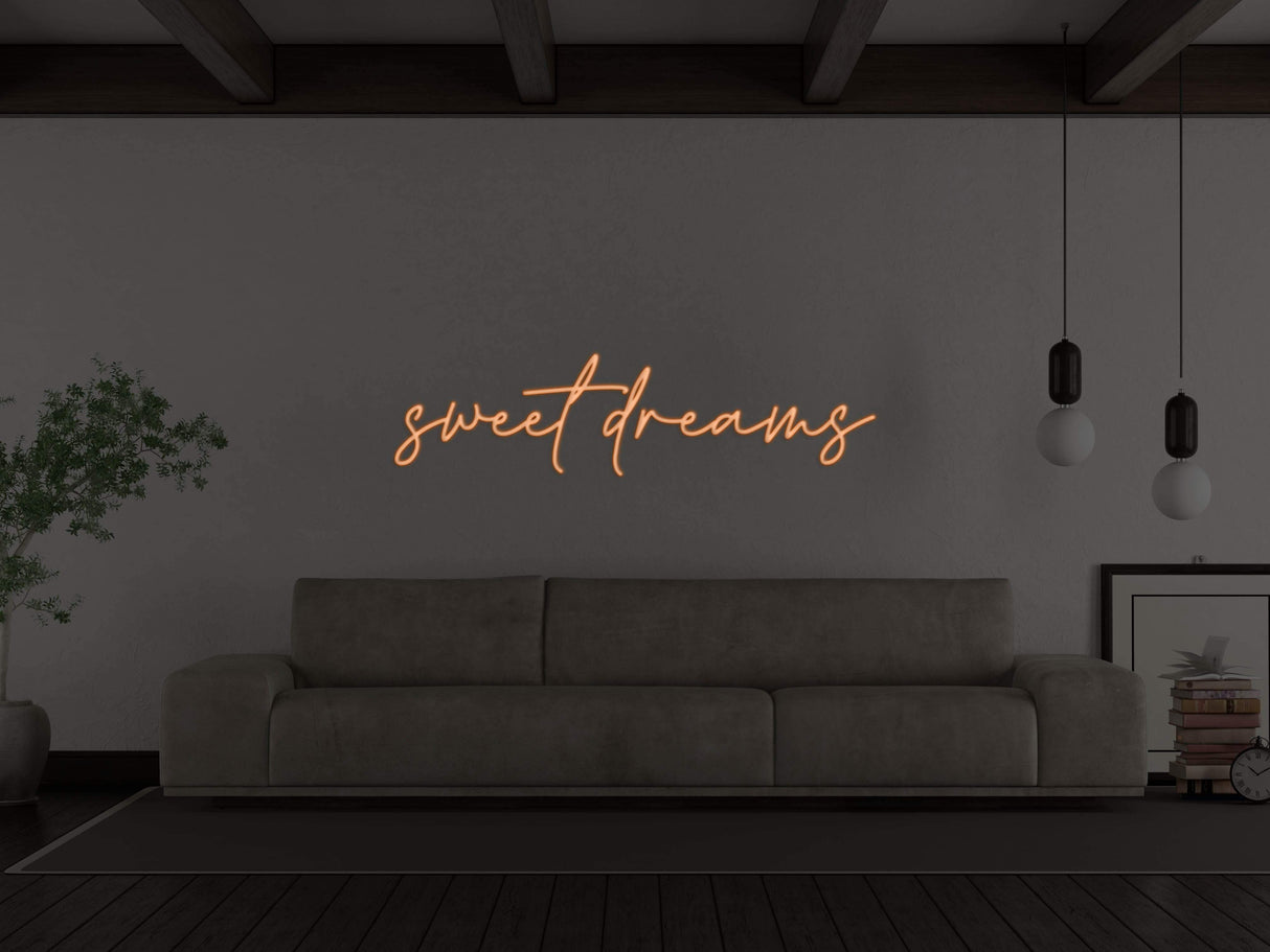 Sweet Dreams Liquid Neon Sign