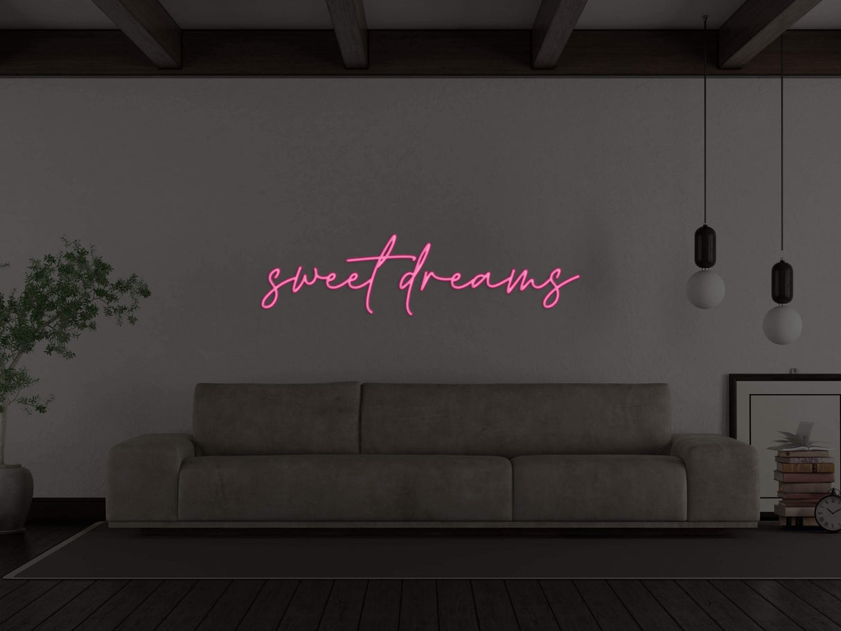 Sweet Dreams Liquid Neon Sign
