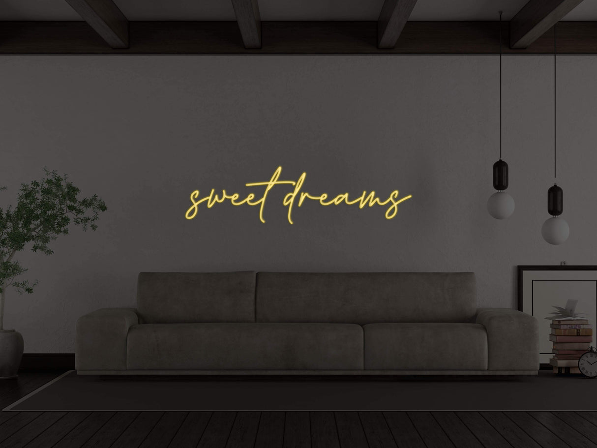Sweet Dreams Liquid Neon Sign