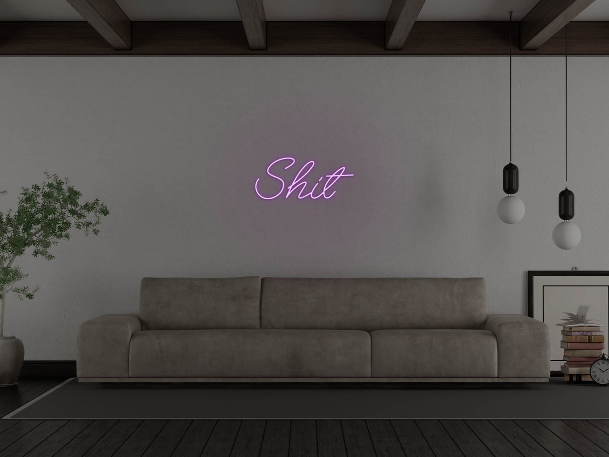 Shit LED Neon Sign