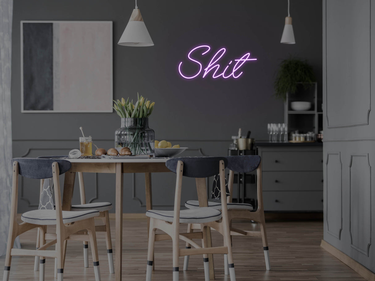 Shit LED Neon Sign