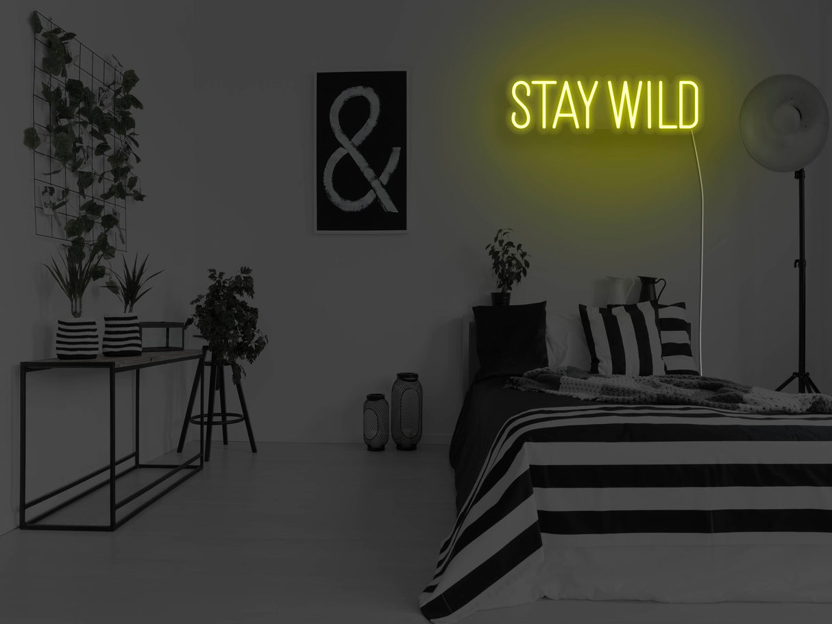 Stay Wild LED Neon Sign