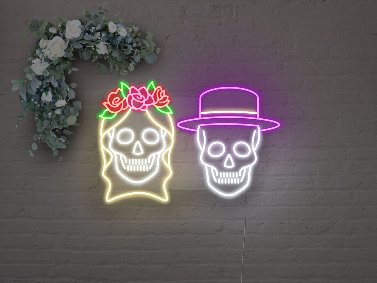 Bride And Groom LED Neon Sign