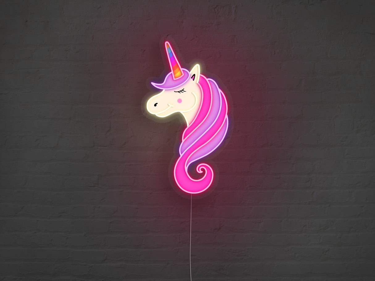 Pretty Unicorn LED Neon Sign