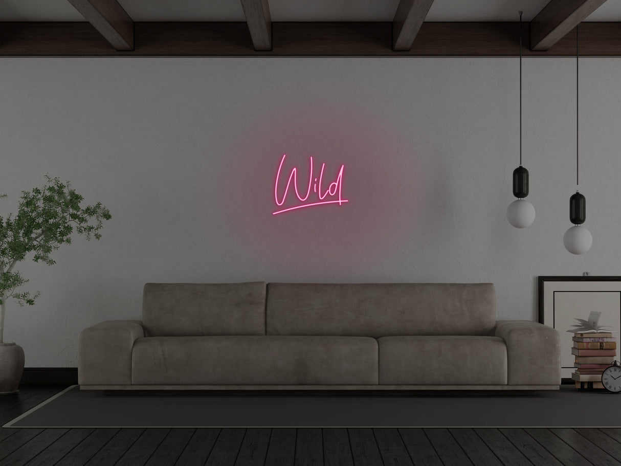 Wild LED Neon Sign