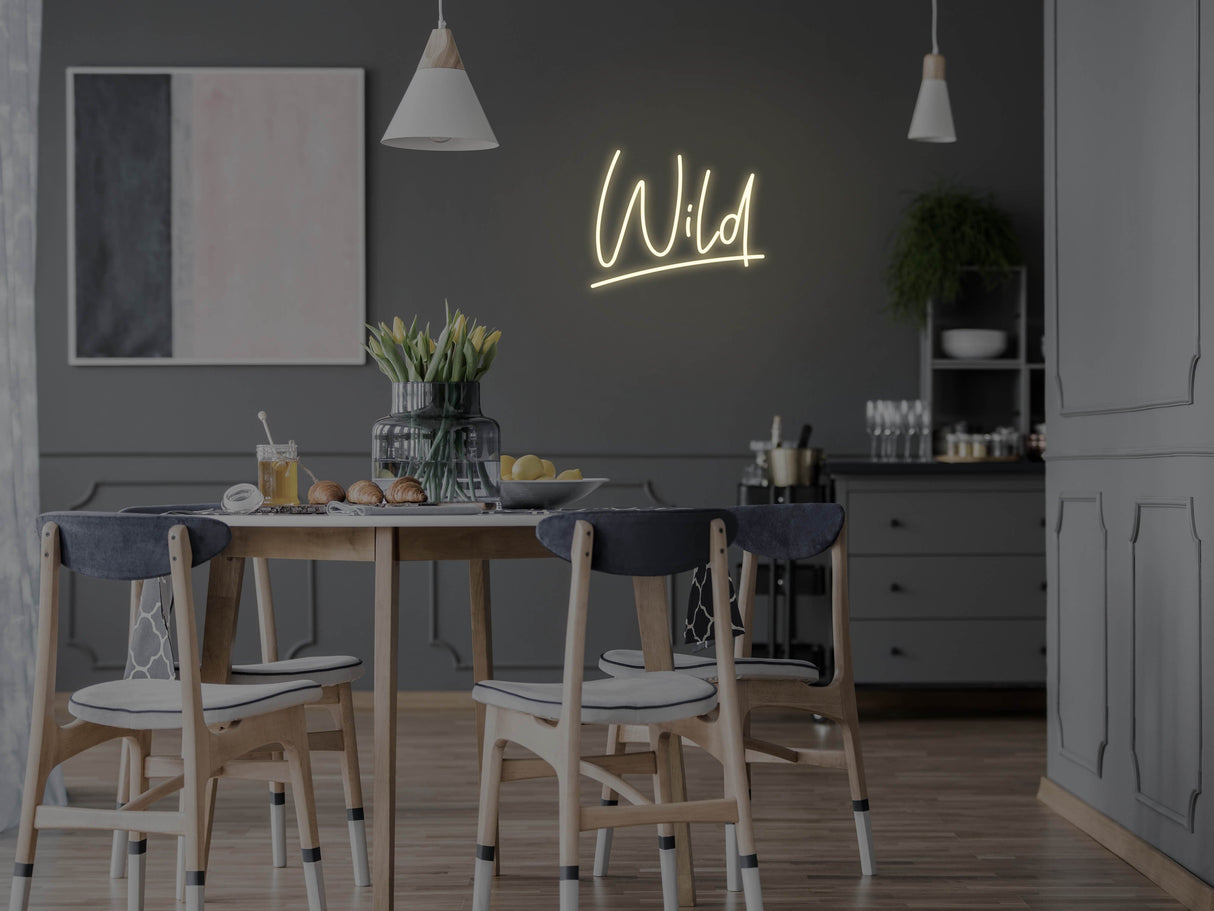 Wild LED Neon Sign