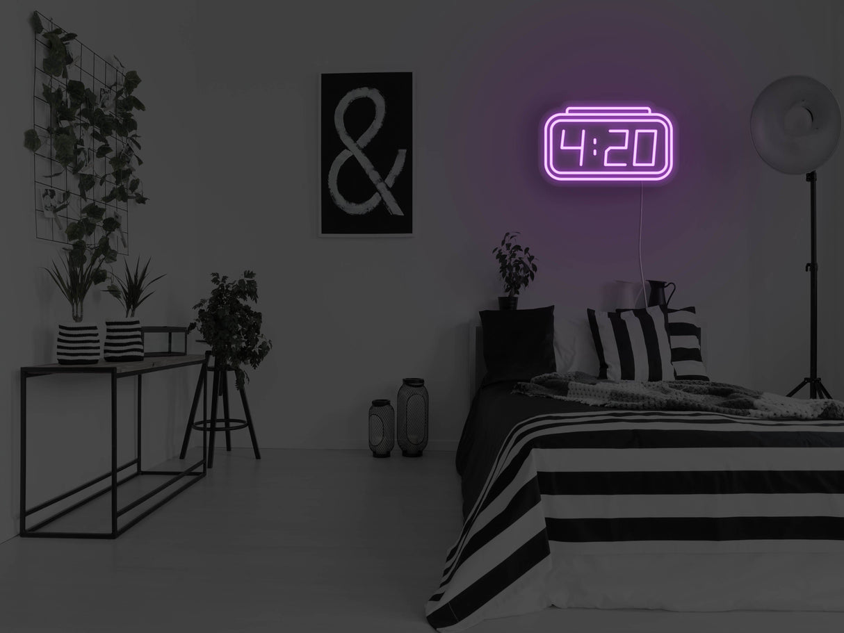 4:20 LED Neon Sign