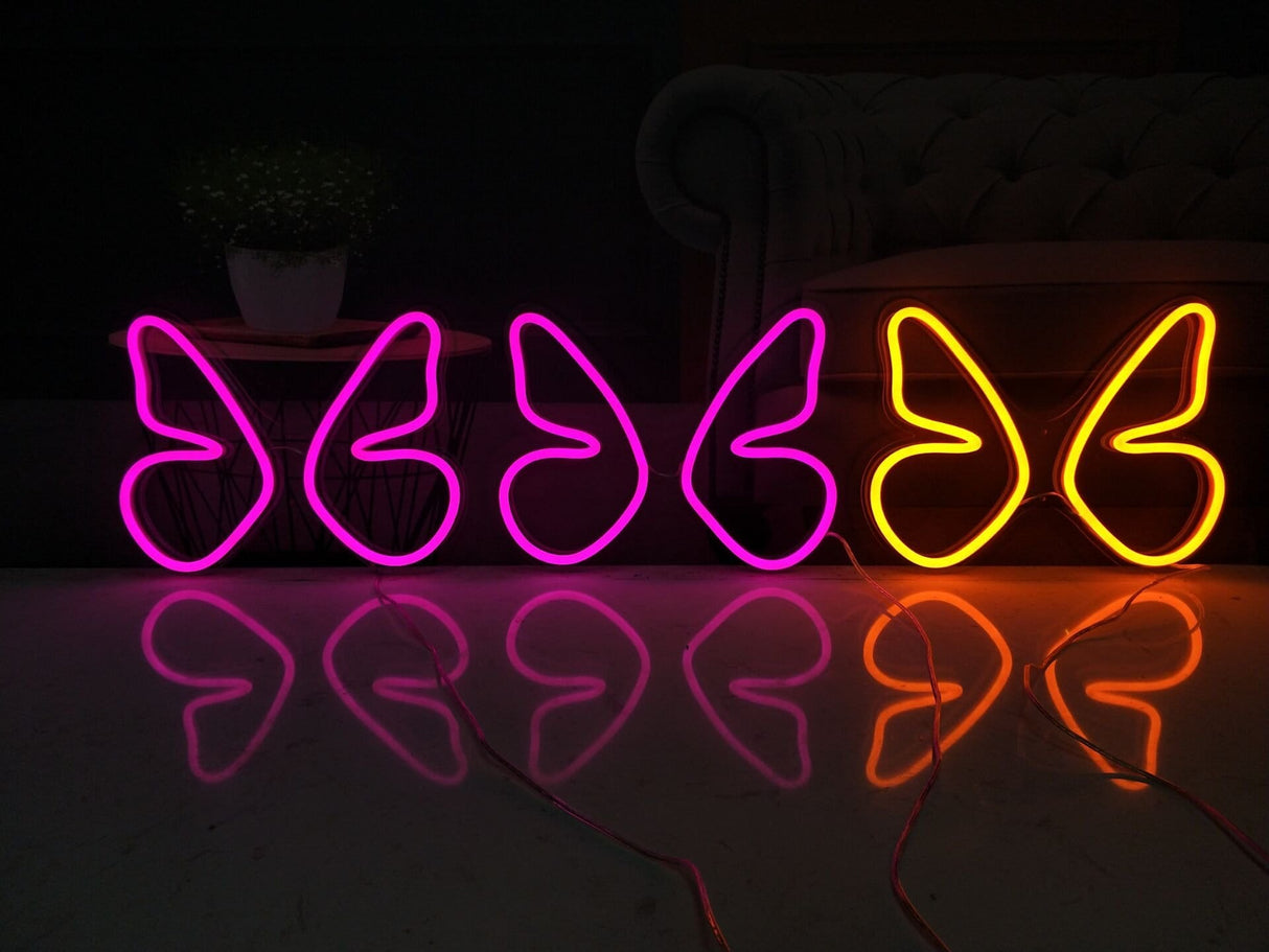Butterfly Liquid Neon Sign