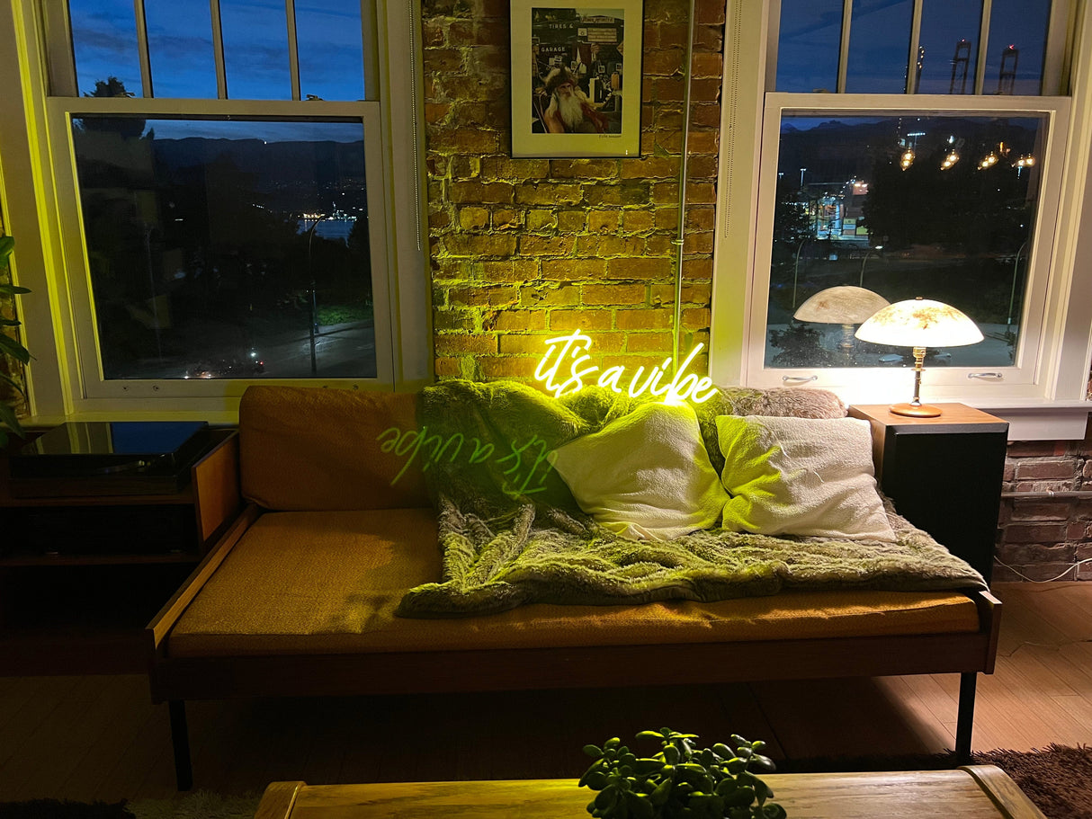 It's A Vibe Liquid Neon Sign