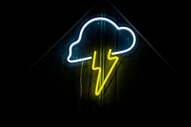 Storm Cloud LED Sign