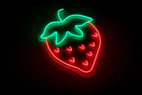 Strawberry LED Neon Signs