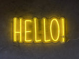 Hello LED Neon Sign