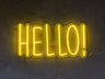 Hello LED Neon Sign