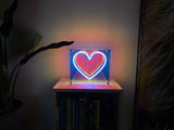 Heart infinity mirror LED Neon Sign
