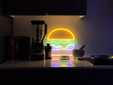 Hamburger LED Sign