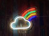 Little Cloud And Rainbow LED Neon Sign