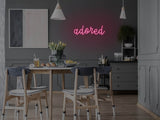 Adored LED Neon Sign