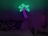 Palm Tree Liquid Neon Sign